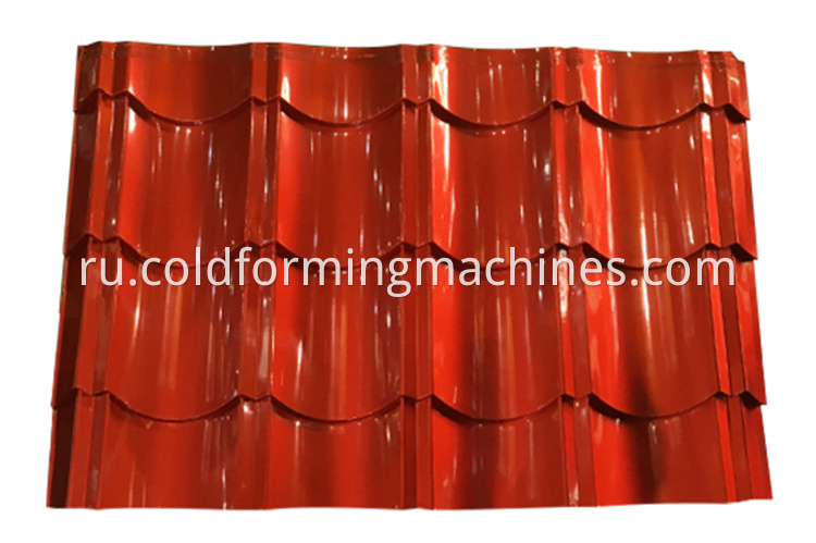 glazed tile forming machine